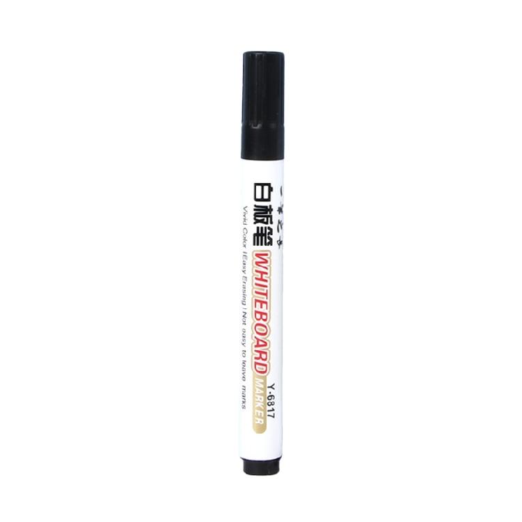 10Pcs Erasable Whiteboard Marker 2.0mm Line Width Marker Water Based Inks Quick Drying for Office Black Redness Or Blue