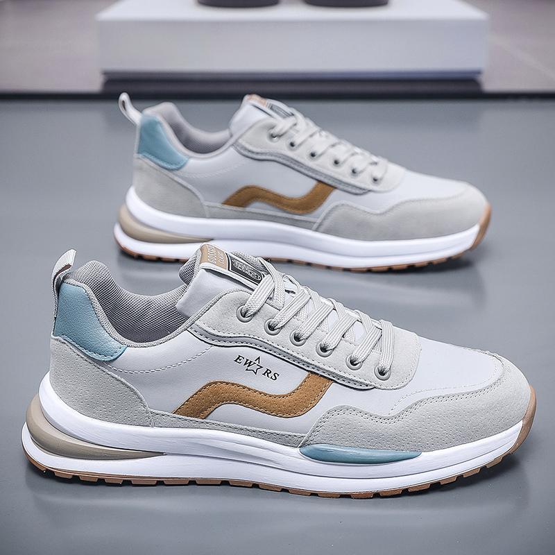 Men's Casual Sports Shoes Four Seasons Fashion Trendy Shoes Outdoor Running Shoes Non Slip Soft Sole Comfortable Male Sneakers