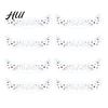 Rainbow Festival Face Stickers Metallic Freckle Heart Decals Water-based Waterproof Temporary Tattoos for Parties Festivals Photo Booths Star And Dot