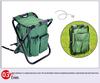 Sturdy Outdoor Folding Chair with Insulated Ice Pack - Comfortable for Camping, Barbecue & Fishing