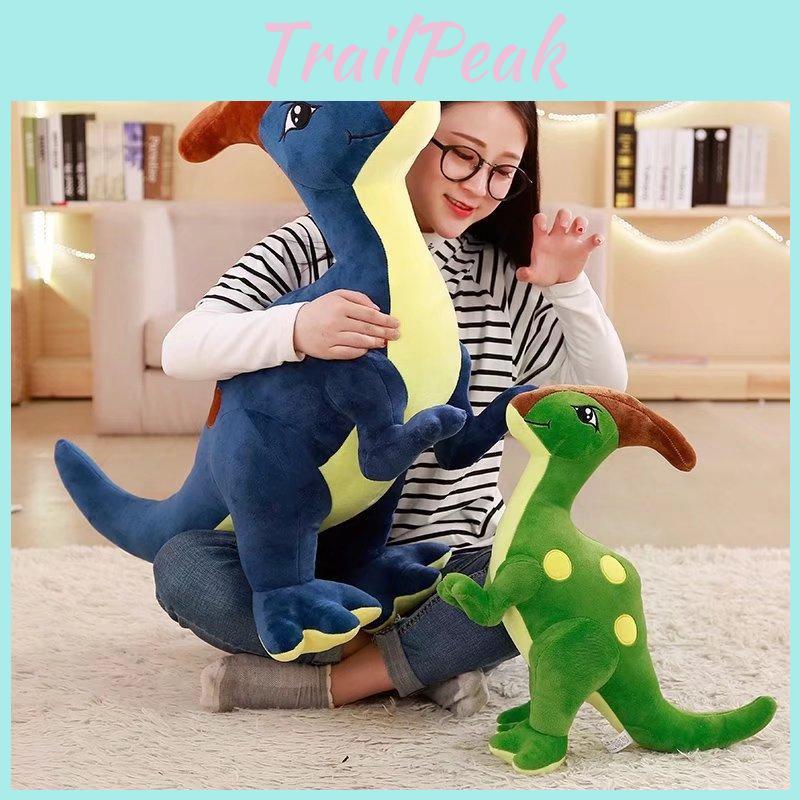 Niedliches Velociraptor Plüschtier für Kinder Weiche Kristallbaumwolle Dinosaurierpuppe Geschenk für Kinder