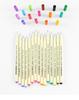 10pcs/15pcs Set Line Drawing 0.38mm Pen Color Extremely Fine Colouring Pen 0.38mm Pen for Water-based Marker Graffiti Painting