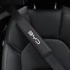 Seat Belt Cover Leather Protector Pads For BYD Atto 3 Dolphin Seal Tang F3 Dmi Song Yuan EV 2023-2025 Atto 4 Car Accessories