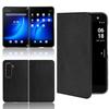 For Microsoft Surface Duo 2 Shockproof Crocodile Texture PC + PU Case