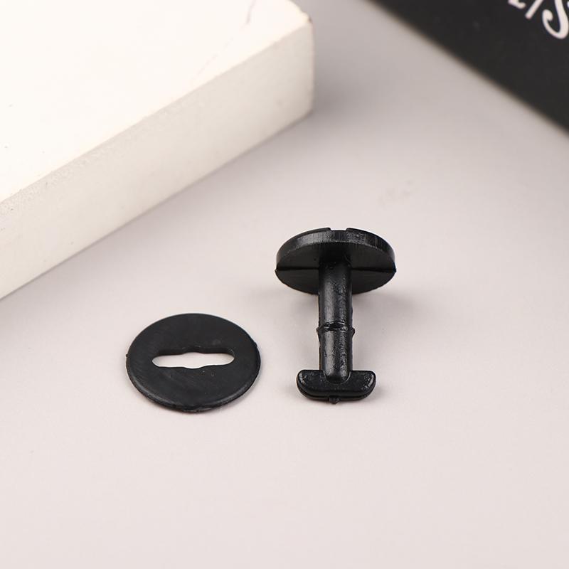10Pcs Floor Carpet Mat Clips Twist Lock With Washers For E36 E46 3 Series E38 E39 5 & 7 Series Automobile Replace Fasteners