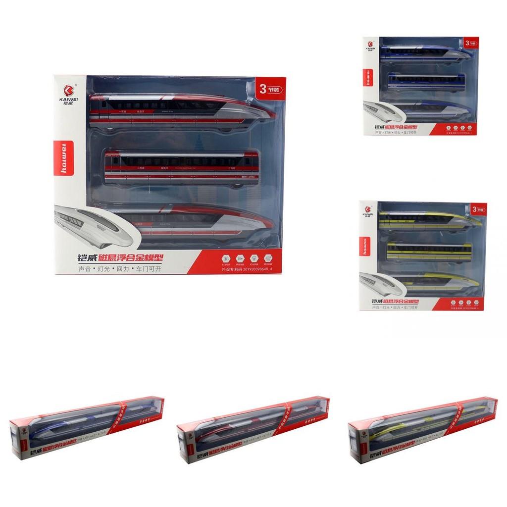 Magnetic Train Levitation Toy Model With Sound Light And Inertial Control