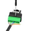Adaptateur réseau - GINTOOYUN - RJ45-8PIN - Compatible Cat5/6/7 - Installation facile - Blindage métal