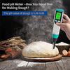 Digital pH Meter with Automatic Temperature Compensation for Accurate Water and Food Testing and Laboratory Use