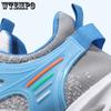 WTEMPO Zapatillas de deporte de verano para hombre con cojín de aire, zapatos deportivos transpirables de malla para exteriores, zapatos de baloncesto antideslizantes de suela gruesa, zapatos casuales para correr