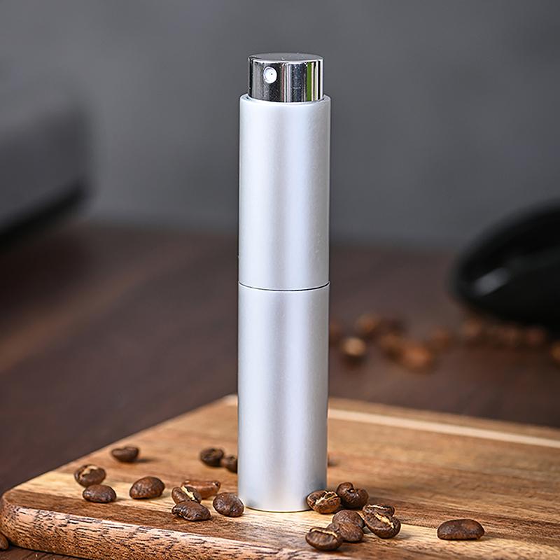 Kaffebønnesprayflaske Bærbar luftfukterpulver Antiflue og statisk elektrisitet Minisprøyte Espressokverntilbehør