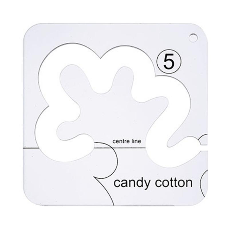 Acrylic DIY Sewing Patchwork Ruler Special-Shaped Hollow Sewing Template Presser Foot Patchwork Template Quilting Tool