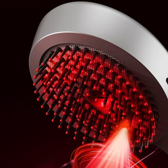 Elektrikli Sprey Saç Derisi Masaj Fırçası 2'si 1 Arada Çok Amaçlı Titreşimli Baş Masaj Aletleri USB Şarj Edilebilir Taşınabilir Kablosuz Masaj Dolaşık Açıcı Tarak