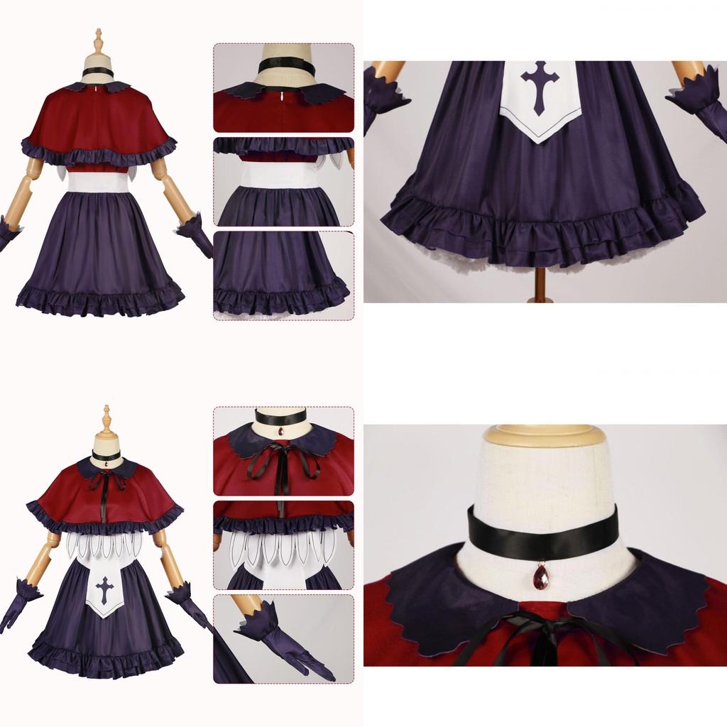 Ko No Oshi Hoshino Rubii Cosplay Stage Costume Dress Set Halloween Role Party
