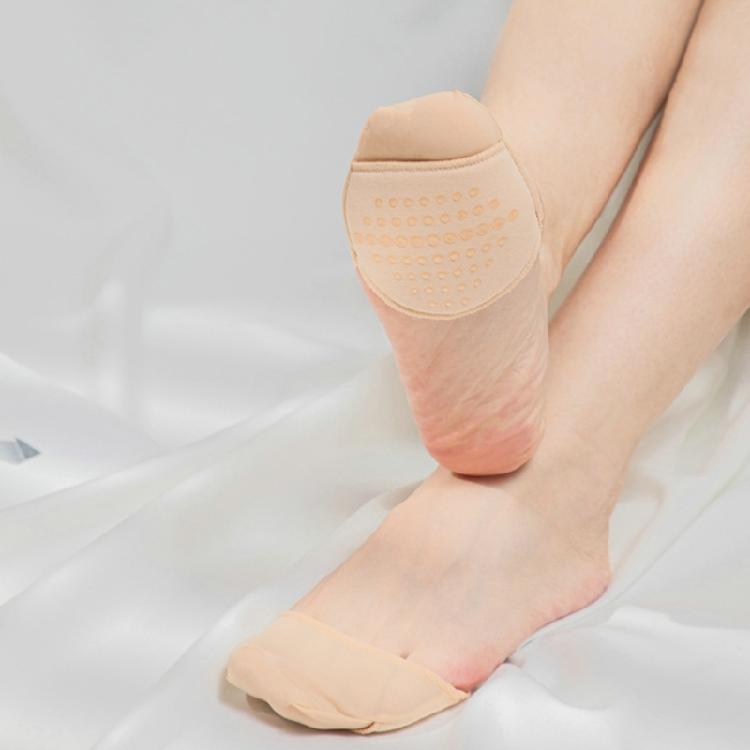 1 Pair Sheer Mesh Forefoot Pad for Women High Heel Half Insoles Socks Toe Insert