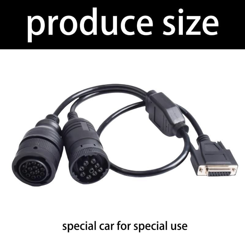 Robustní prodlužovací kabel adaptéru diagnostické linky bagru pro přímou instalaci sCorrectním konektorem Bez pájení 457-6114