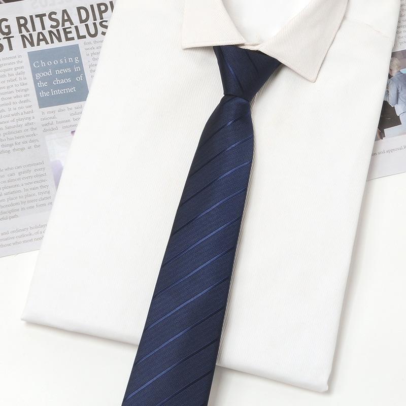 Men's Zipper Tie, Knot-free Business Formal Tie
