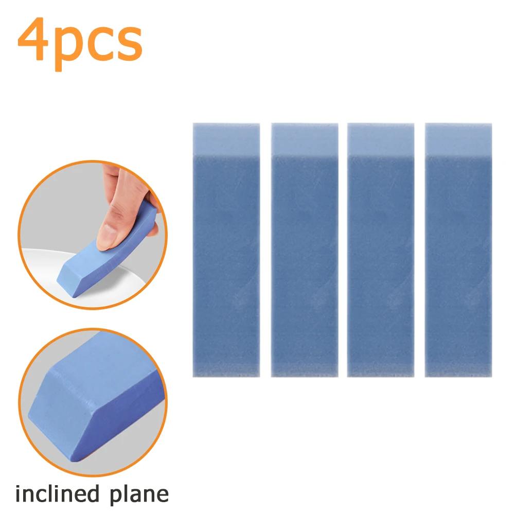 10pcs Easy Limescale Eraser Bathroom Glass Rust Remover Rubber Eraser Household Kitchen Cleaning Tools for Pot Scale Rust Brush