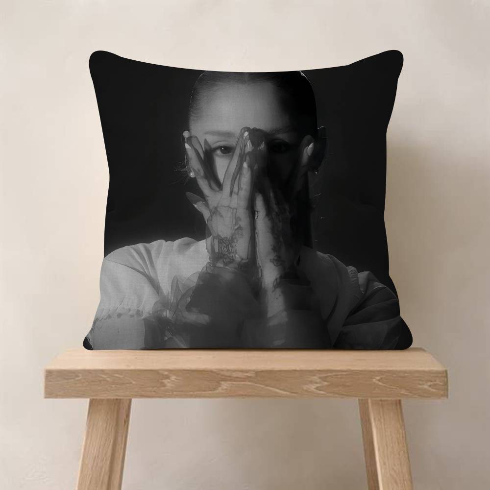Singer A-Ariana G-Grande Cushion Cover Inches Farmhouse Decor Home Throw Pillow Covers For Couch Decorations