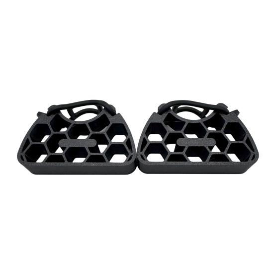 

2Pcs Bicycle Repair Handlebar Stand Anti-Slip Inverted Parking Handlebar Support Mount чёрный
