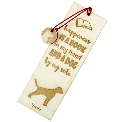Vizsla I - Dog Bookmark, Personalized Bookmark, Dog Gadget for Art-Dog Brand Readers