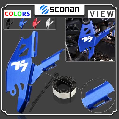 Motorcycle Accessories CNC Aluminum Bumper Frame Protection Guard Protectors Cover For YAMAHA T7 Rally T