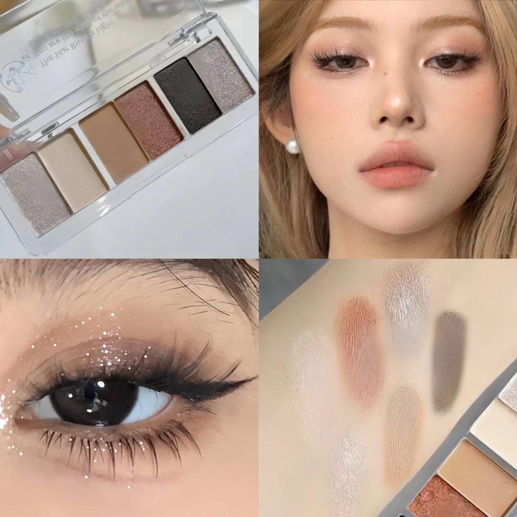 Summer Ice-Clear Blue-Green! Cool Dopamine Eyeshadow Palette 2026 with Youthful Multi-Color Pearlescent Blue Shades
