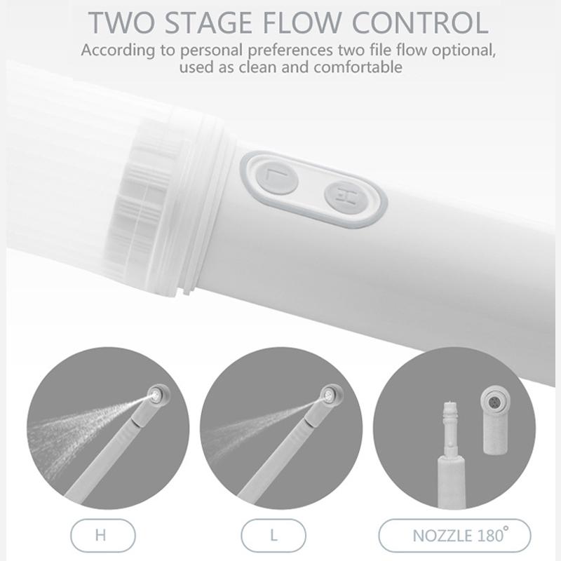 IPX6 Mini Travel Handheld Electric Portable Bidet Handheld Sprayer Toilet Kit lower body vulva body cleaner DC3.0V 47*156mm
