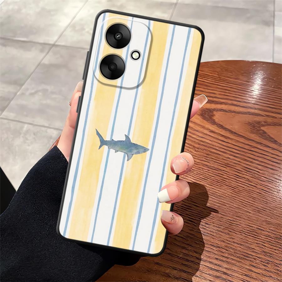 Soft Back Phone Cover Case for Xiaomi Mi 9T 10T 9 CC9Pro 10 11 13 Lite 11T 14 Pro 13 Marine Animals