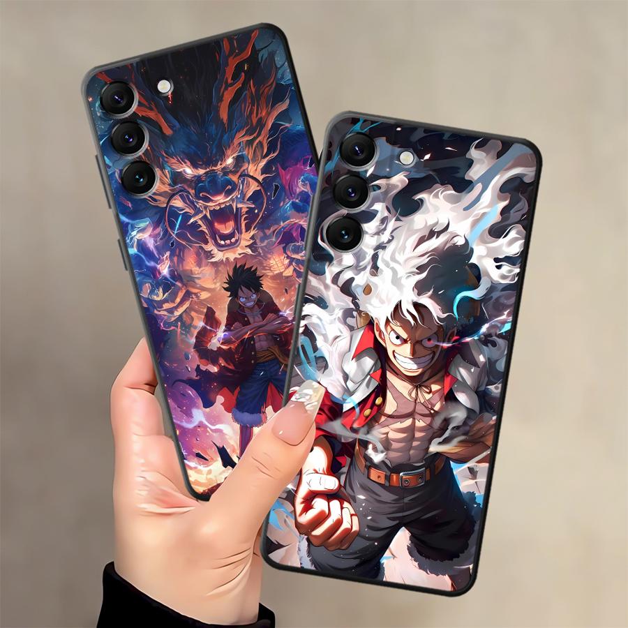 Cool Luffy Anime Case for Samsung Galaxy A05 A01 A02 A50 A70 A03 Note 20 Ultra 9 10 A04 A07 A06 A30 A40 A10 A20 Phone Cover