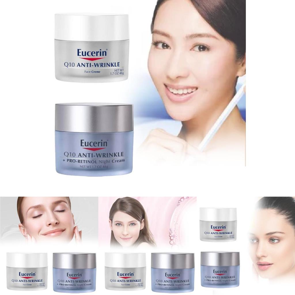 Eucerin Q10 Gesichtscreme Feuchtigkeitsspendende Straffende Creme Für Alle Hauttypen 48g