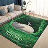 3D T-Totoros Cartoon Area Rug Large,Carpet Rug for Living Room Bedroom Sofa Doormat Decoration,kid Play Non-slip Floor Mat