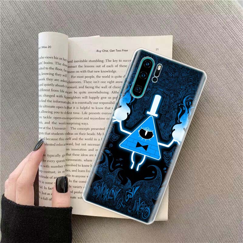 Bill Cipher Phone Case For Huawei P50 P10 P20 P30 P40 Pro Cover Mate 40 30 20 10 Lite Capa Shell