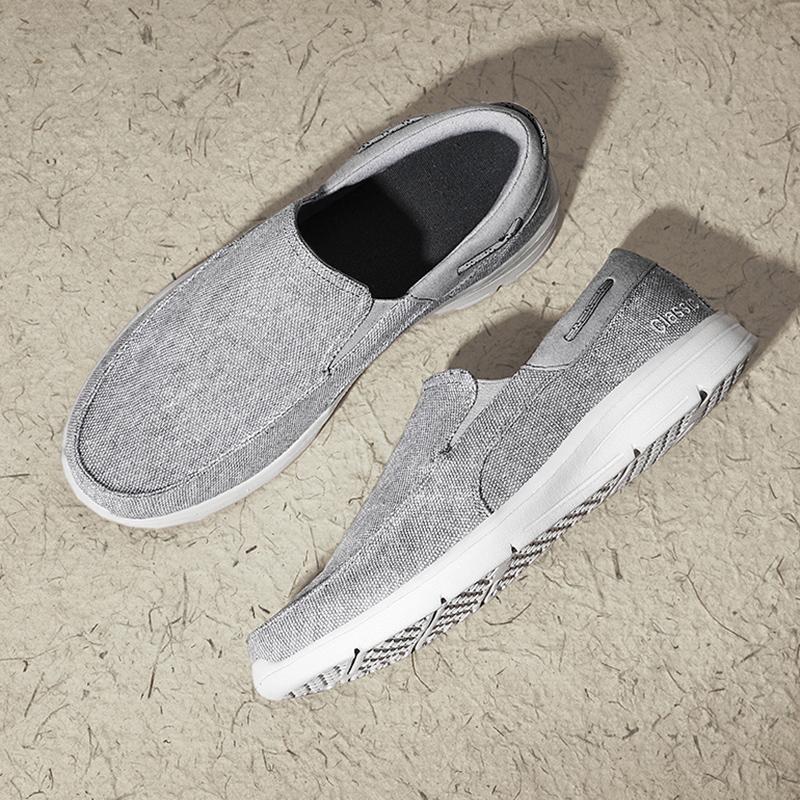 Men Casual Shoes Loafers Men Sneakers Fashion Male Comfortable Outdoor Walking Loafers Sneakers Men Boat Shoes Lightweight Retro