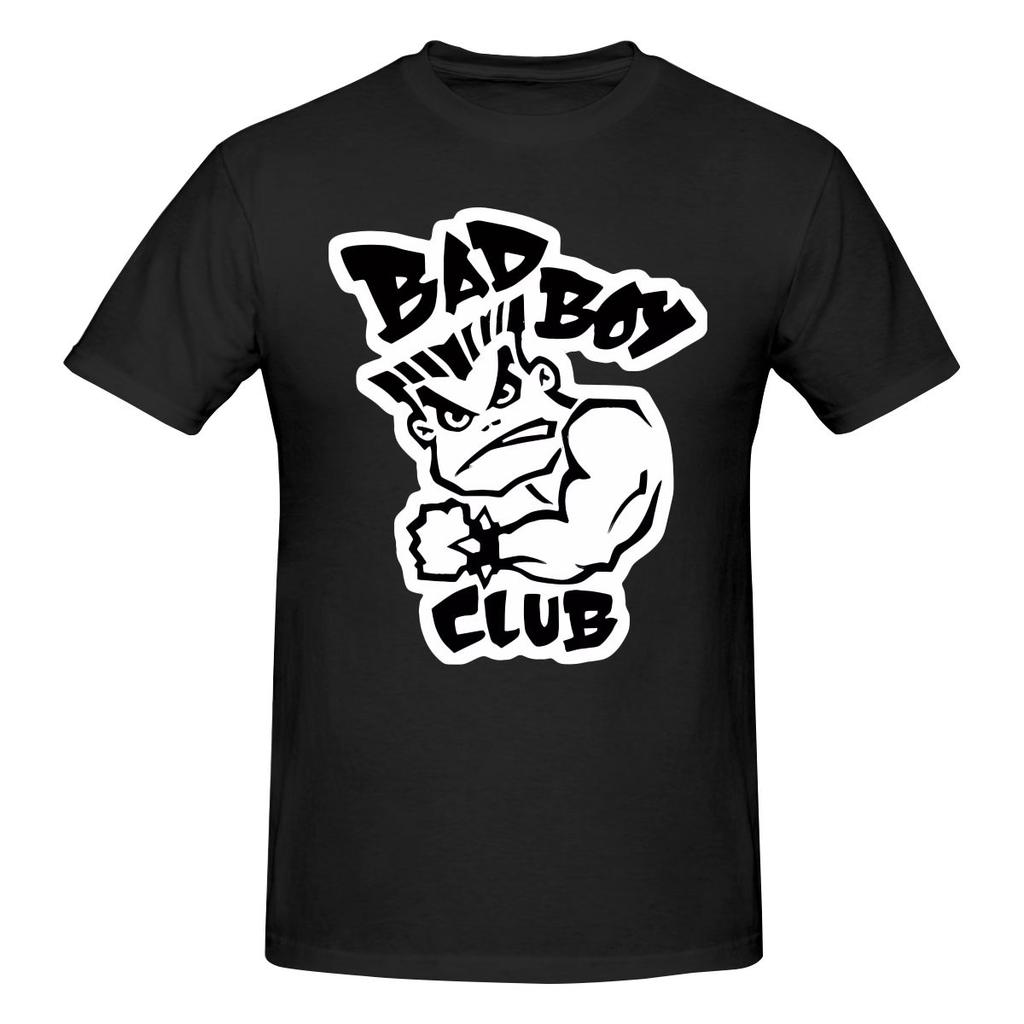 Bad Boy Club Vintage Bmx Logo Basic T-shirt Minimalistische Stijl Rijke Kleur Katoenen T-shirt