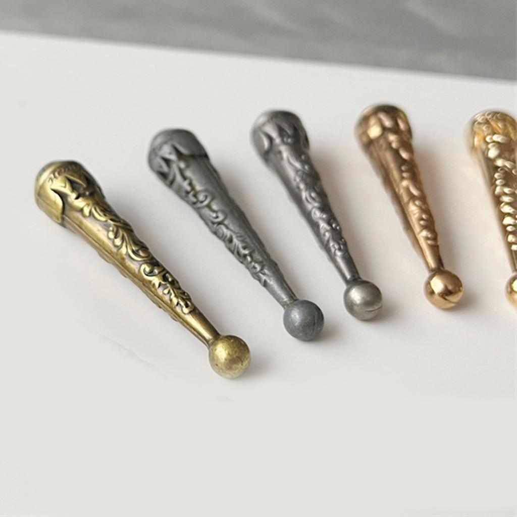 1pc/12PCS Alloy Carved Flower Bolo Tie Tip DIY Necktie Parts for Adult Men Women Bolo Tie Tips for Wedding Shirt Sweater