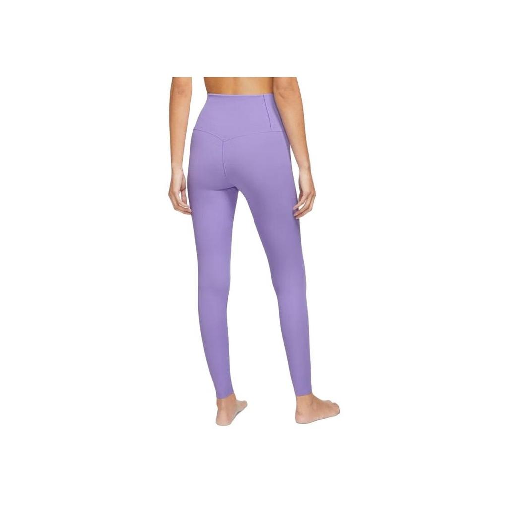 Nike Logo Embroidered Slim Fit Training Pants Women Pants Purple DQ6016-567