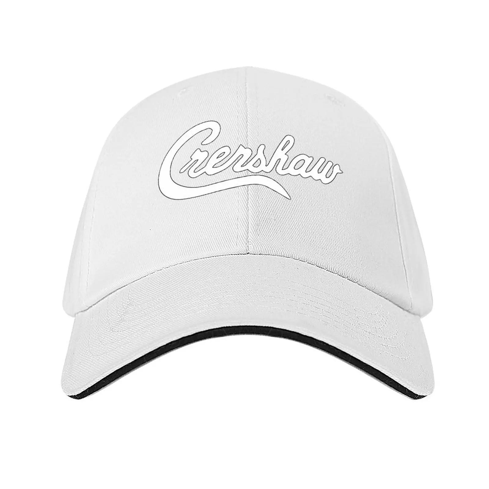 

Crenshaw High School logo merch Baseball Cap Icon Trucker Hat Snap Back Hat sun hat For Girls Men s белый