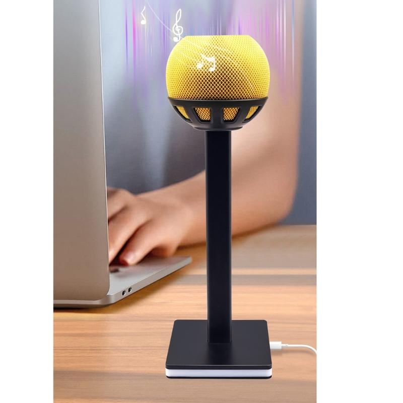 Speaker Display Holder Stand with Nonslip Base Enhancing Stability on Any Surfaces for Mini Intelligent Speaker