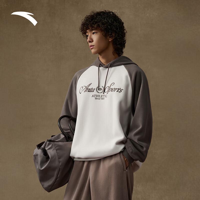 Anta Men's American Fleece Hooded Sweatshirt