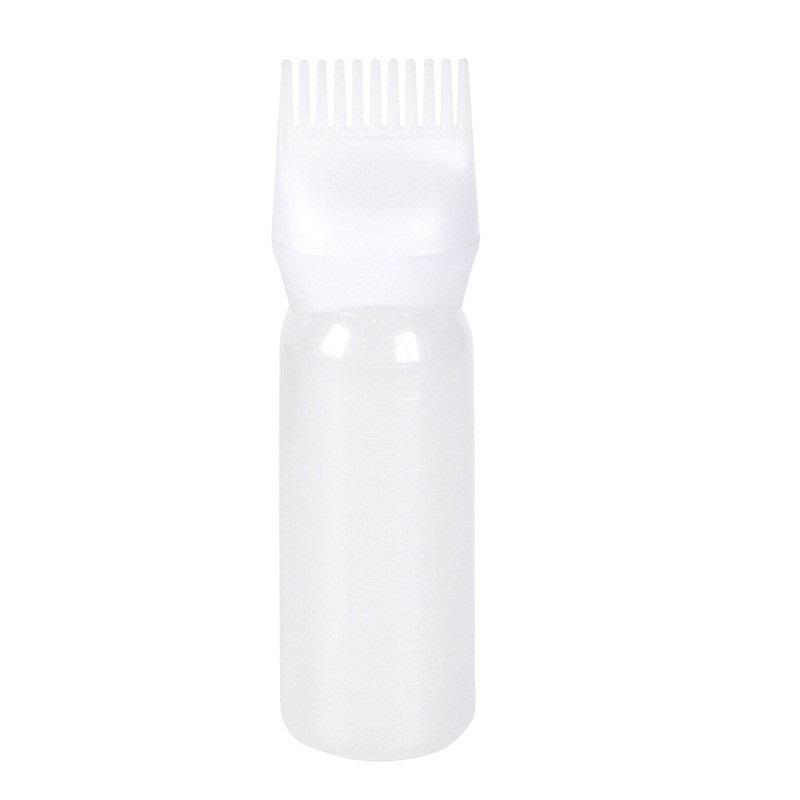 3 Farben Haarfärbemittel-Applikator, Pinselflaschen, Färbeshampooflasche, Ölkamm, Haarfärbemittelflaschen-Applikator, Friseursalon-Styling-Tool