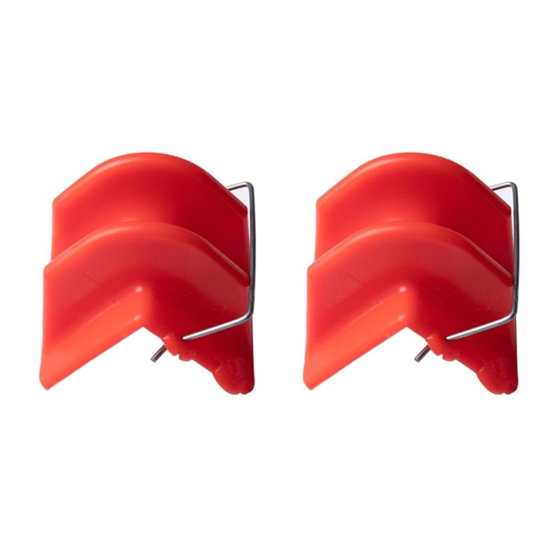 10Pieces High Altitude Safety Rope Protective Sleeve Anti Wear Fixed Rope Retraction Device Right Angle Rope Protector