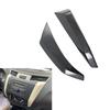 For Nissan Navara NP300 2016- Carbon Fibre Car Center Console trument Panel Decor Cover Trim Sticker Accessories