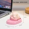 Mobile Phone Stand - Zhenan Zhenan, a Cute Resin Figurine for Home, Living Room, Tabletop Decoration. A Cute Pig-shaped Toy for Luxury Display.