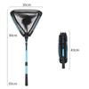 90cm/1.8m/2.1m Telescopic Landing Net Folding Fishing Pole Extending Fly Carp Course Sea Mesh Fishing Net For Fly Fishing
