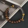 Handmade Nha Trang Purple Qinan Agarwood Bracelet - Natural Texture & Scent