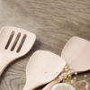 Natural Wok Shovels Cookware Cooking Tool Hanging Wooden Spatula Kitchen Utensil Turner Shovel
