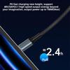 USB 3.1 Type C Cable 10Gbps Data Transfer Fast Charging Cord 4K@60Hz Video Output for Laptop Tablet Mobile Phones