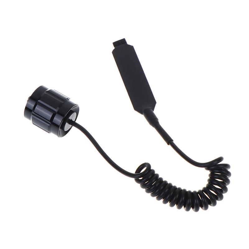 Button Switch Remote Pressure Case Controller For 501B LED Flashlight Torch Switch Accessories