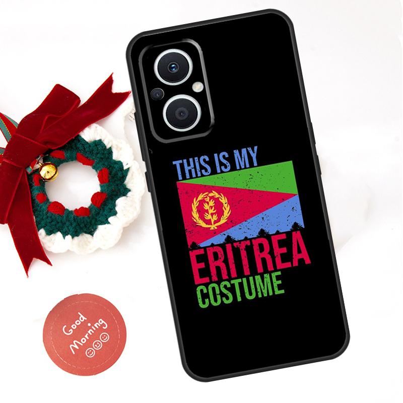 Eritrea Flag Funda For OPPO Reno 10 11 12 13 14 Pro 11F 12F 13F 14F 7 8 Lite OPPO Find X8 X6 X9 Pro Case