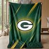 Coperta in Flanella Pile Green Bay Packers Coperta Calda e Accogliente per Divano Letto Viaggio Uso Stagionale